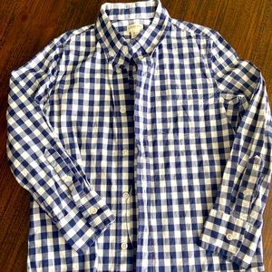 Boys Crewcuts button down shirt - size 6/7